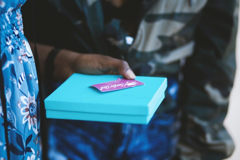 a person holding a book